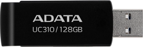 ADATA UC310 128 GB USB 3.2 pendrive, fekete