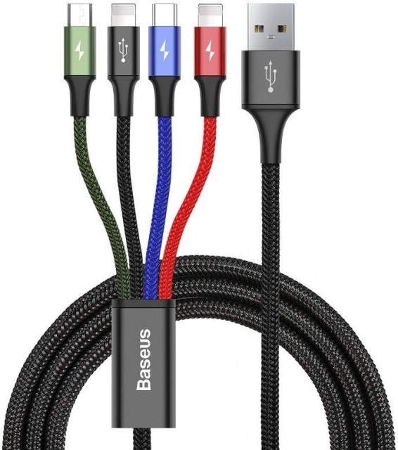 Baseus gyors töltő USB kábel 4 az 1-ben