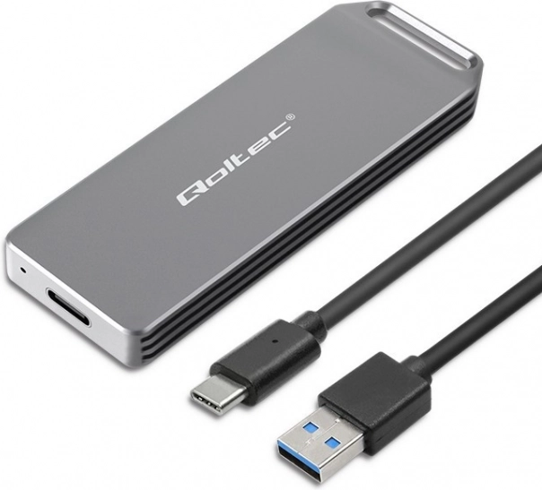 Mini tok a M.2 SSD NVMe PCIe USB3.1 10 Gb/s 2TB ezüst