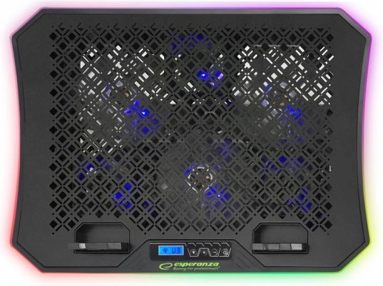 Galerne RGB háttérvilágítású gamer laptophűtő