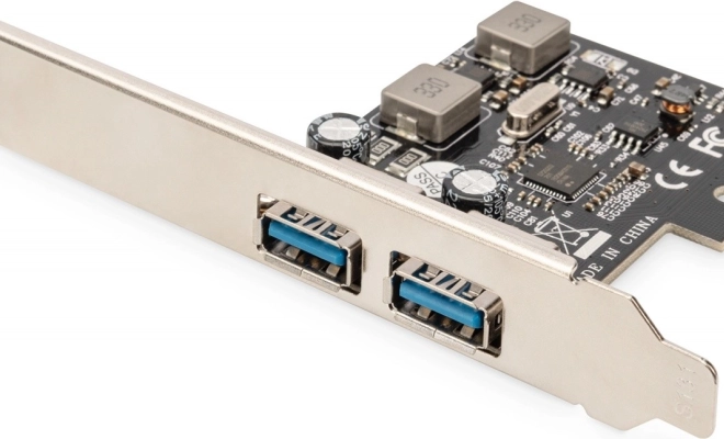 PCIe USB 3.0 interfészvezérlő két porttal