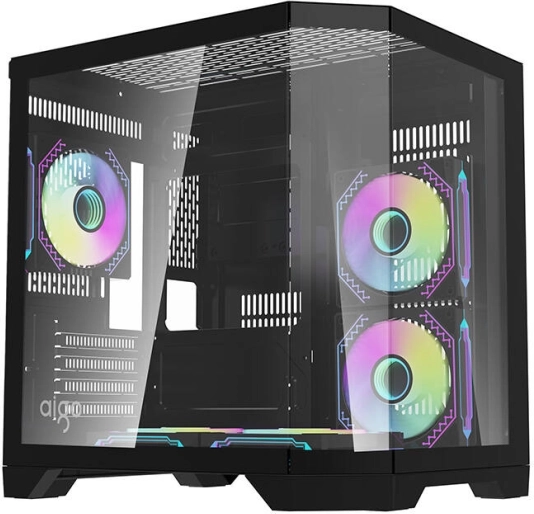 Darkflash FT350 számítógépház 5 aRGB ventilátorral