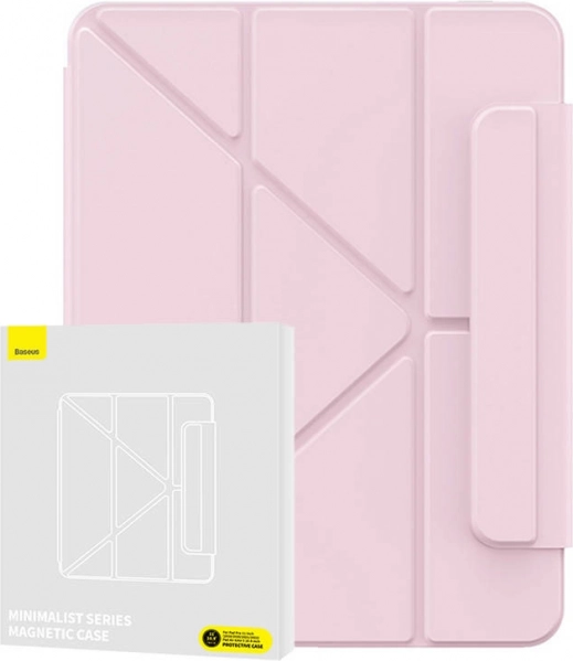 Baseus Minimalist mágneses tok iPad Air 4/5 10,9″ és iPad Pro 11″ – rózsaszín