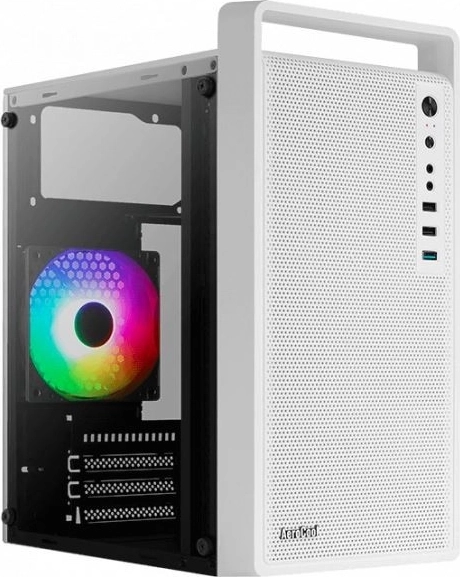 Fehér mini torony ház CS-109 RGB USB 3.0