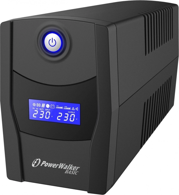Interaktív UPS 600VA, PowerWalker Basic sorozat