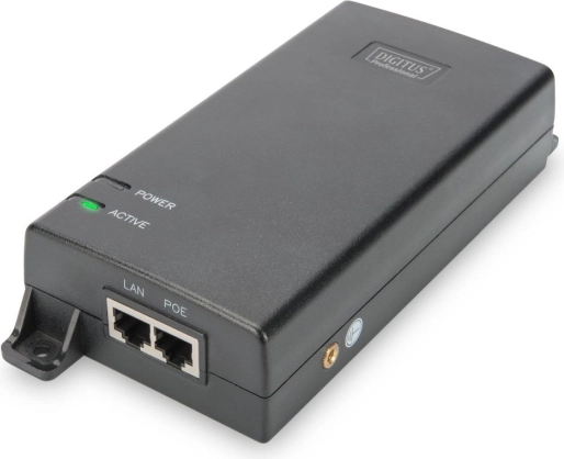 PoE+ injektor 55 V 60 W gigabit