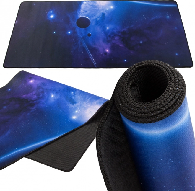 Nagy galaxismintás egérpad 90 × 40 cm