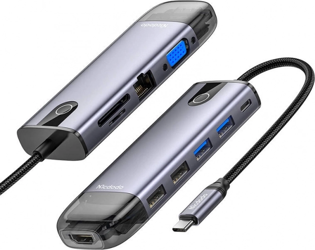 Mcdodo 6 az 1-ben USB-C elosztó