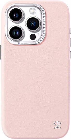 Csillagos Joyroom tok iPhone 15 Pro Max rózsaszín