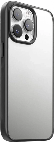 Joyroom védőtok iPhone 15 Pro-hoz – matt fekete