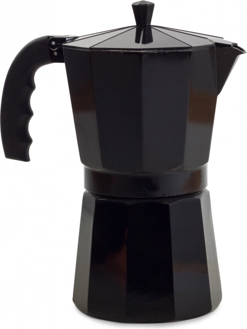Alumínium kávéföző 600ml fekete fény 12 csésze