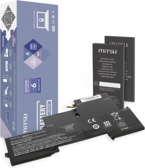 MITSU BR04XL akkumulátor HP EliteBook Folio 1020 G1-hez, 4200 mAh, 7,6 V
