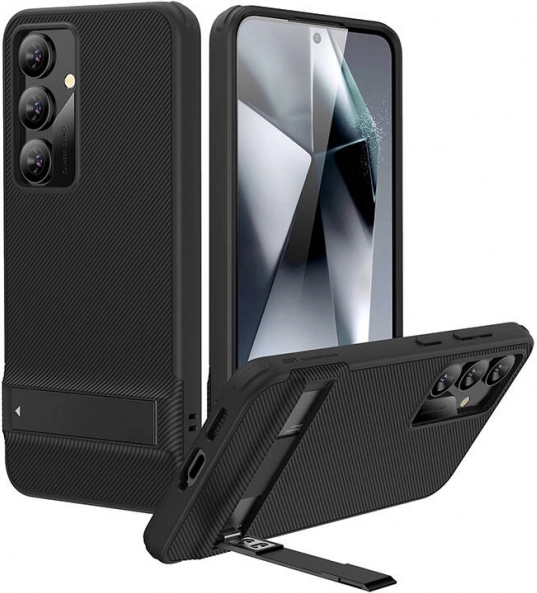 ESR Boost tok kitámasztóval Samsung Galaxy S24+ fekete