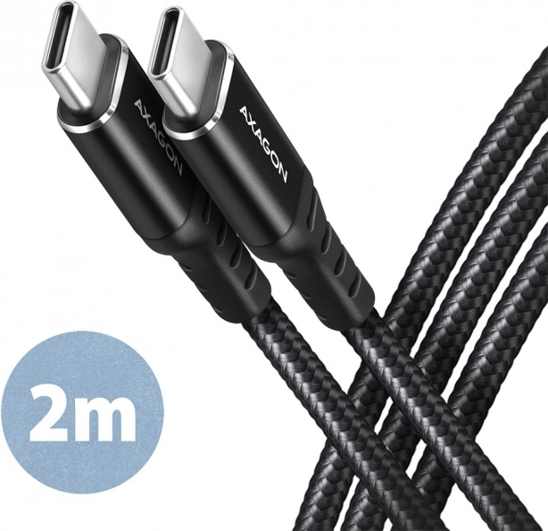 Prémium USB-C - USB-C 2.0 kábel, 2m, PD 60W, 3A