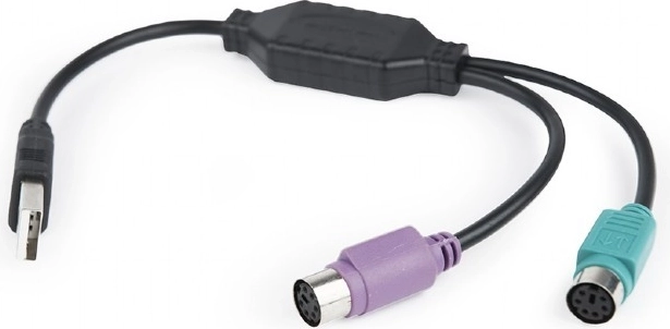 2× PS/2–USB átalakító egérhez és billentyűzethez