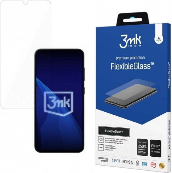 Védő üveg 3mk FlexibleGlass a Samsung Galaxy S25+ számára