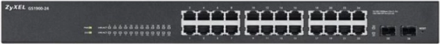 Zyxel 24 portos gigabites smart menedzselhető switch