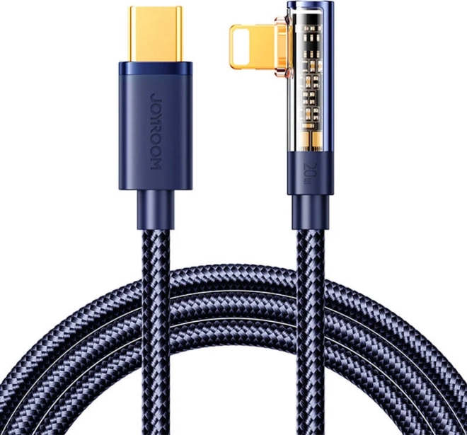 Joyroom USB-C azok Lightning 20W kábel 1.2m kék