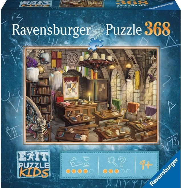 Ravensburger szabadulós puzzle Kids Varázslóiskola 368 darab