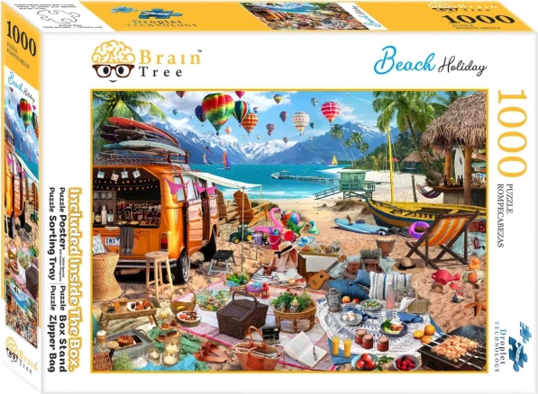 BRAIN TREE kirakó – Nyaralás a strandon – 1000 darab