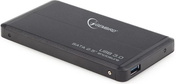 Külső HDD doboz 2,5'' SATA USB 3.0 fekete