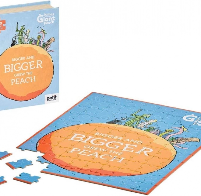 Petit Collage puzzle Jakab és az óriási őszibarack – 100 darab