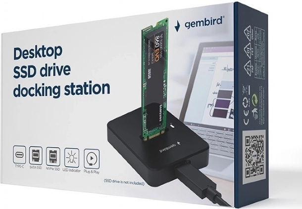 M.2 SATA és NVME USB-C meghajtó dokkoló állvány