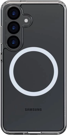 Torras Guardian mágneses tok Samsung S25-höz, átlátszó