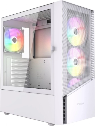 Számítógépház Mid Tower Fornax 4300 ATX fehér