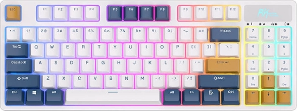 mechanikus billentyűzet Royal Kludge RK89 RGB fehér