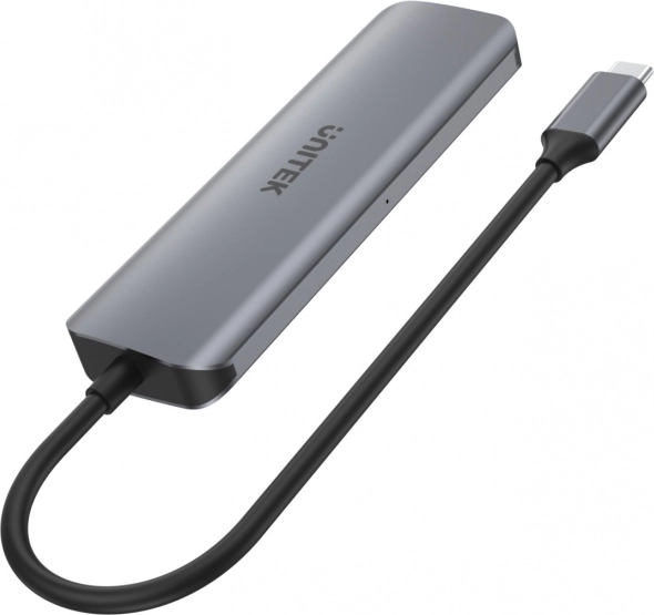 USB elosztó 4x USB 3.1 Gen1 mikroUSB táplálás