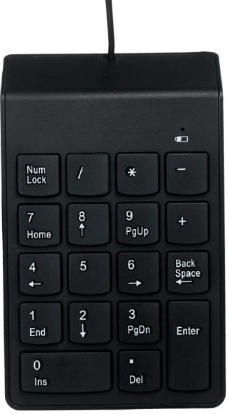 Vezetékes numerikus billentyűzet USB