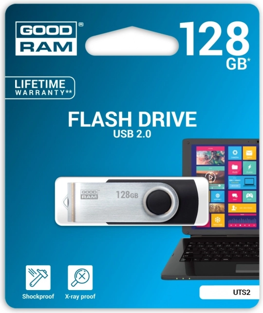 USB flash disk Goodram Twister 128GB fekete