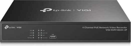VIGI NVR1004H-4P hálózati videórögzítő PoE+ funkcióval (4 csatorna)