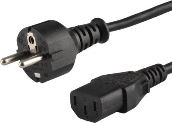 Schuko tápkábel – IEC C13 1,2m