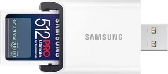 SD memóriakártya 512 GB PRO Ultimate + olvasó