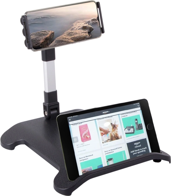 2 az 1-ben tablet és telefon állvány