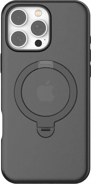 TORRAS Ostand Spin tok iPhone 16 Pro Maxhoz – fekete