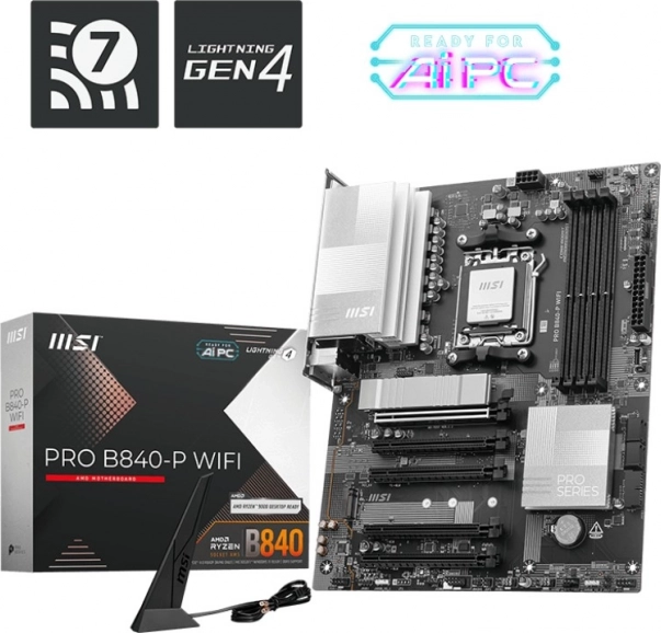 MSI Pro B840-P WiFi AM5 alaplap