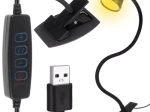 Izoxis asztali LED-lámpa csipesszel