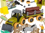 Gazdasági farm traktorral és eszközökkel építéshez