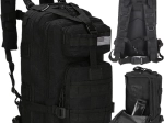 Trizand 35 l-es fekete taktikai katonai hátizsák