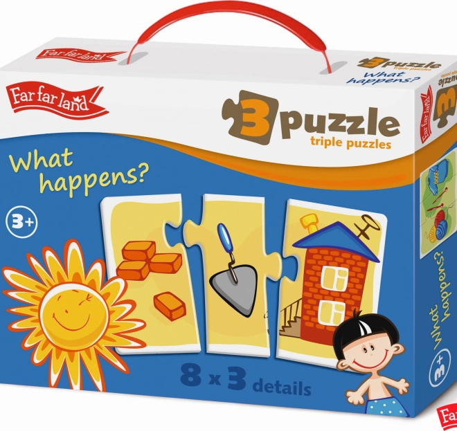 Far Far Land puzzle hármasok – 8 kép