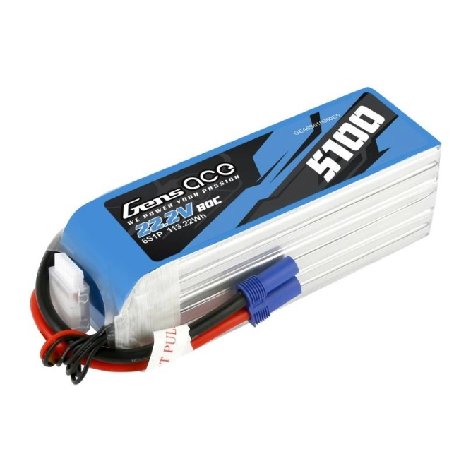 Impozáns kapacitás 5100mAh