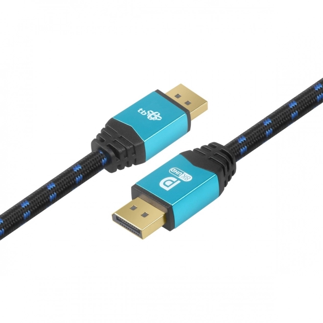 DisplayPort kábel 8K UHD kék csatlakozókkal 2 m