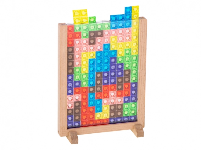 álló logikai tetris kirakós játék