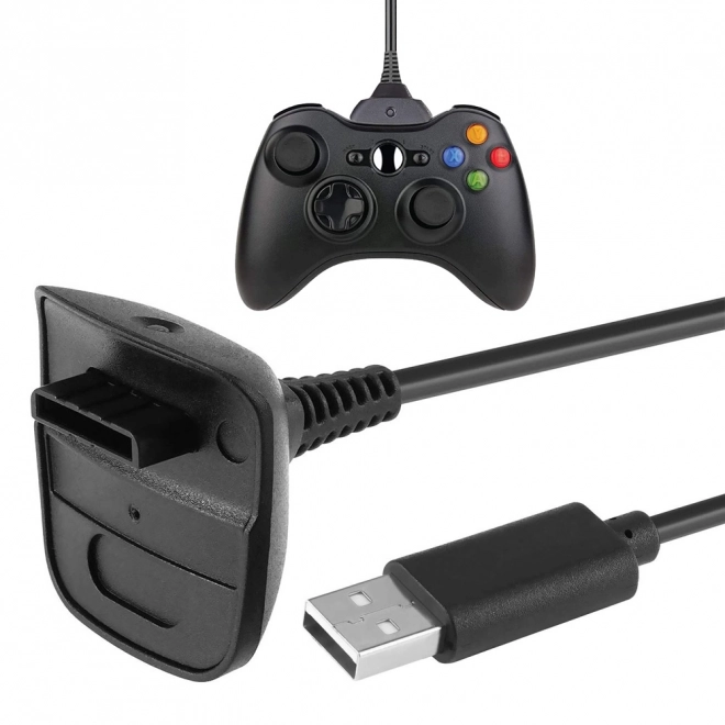 Xbox 360 töltőkábel játék és töltés USB