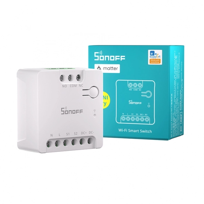 Sonoff mini-d okos wifi matter kapcsoló
