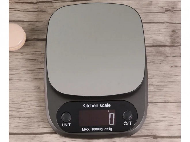 Elektronikus konyhai mérleg LCD kijelzővel