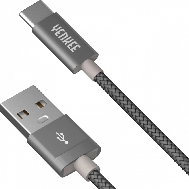 Nylonfonott Usb-C Töltő- És Adatkábel